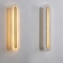 Luxury Alabaster Wall Sconce Hardwired Fixture