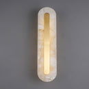 Luxury Alabaster Wall Sconce Hardwired Fixture