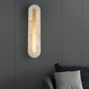 Luxury Alabaster Wall Sconce Hardwired Fixture