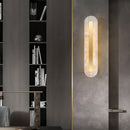 Luxury Alabaster Wall Sconce Hardwired Fixture
