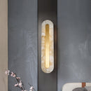 Luxury Alabaster Wall Sconce Hardwired Fixture