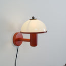 Scandinavian Oak Wood Wall Sconce