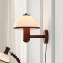 Scandinavian Oak Wood Wall Sconce