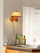 Scandinavian Oak Wood Wall Sconce