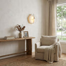 Elegant Gold Alabaster LED Wall Mount Light