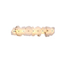 Elegant Gold Alabaster LED Wall Mount Light