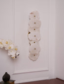 Elegant Gold Alabaster LED Wall Mount Light