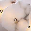 Elegant Gold Alabaster LED Wall Mount Light