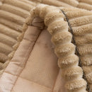 Plush Channel Sofa Cover