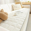 Plush Channel Sofa Cover