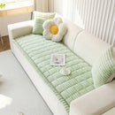 Plush Channel Sofa Cover