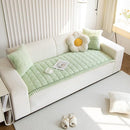 Plush Channel Sofa Cover