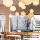 Handcrafted Washi Paper Pendant Ceiling Lamp