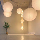 Handcrafted Washi Paper Pendant Ceiling Lamp