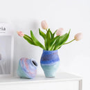 Sky Wash Ceramic Vase