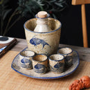 Koi Ceramic Sake Set