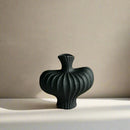 Fluted Sculptural Ceramic Vase