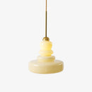 Vintage Schoolhouse Style Glass Pendant Light