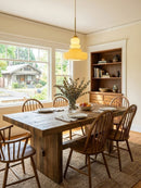 Vintage Schoolhouse Style Glass Pendant Light
