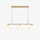 Contemporary 3-Light Glass Globe Pendant Ceiling Fixture