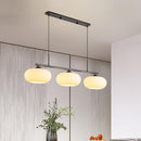 Contemporary 3-Light Glass Globe Pendant Ceiling Fixture