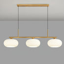 Contemporary 3-Light Glass Globe Pendant Ceiling Fixture