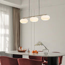 Contemporary 3-Light Glass Globe Pendant Ceiling Fixture
