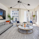 Modern Multi-Arm Adjustable Metal Ceiling Light Fixture