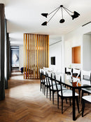 Modern Multi-Arm Adjustable Metal Ceiling Light Fixture