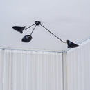 Modern Multi-Arm Adjustable Metal Ceiling Light Fixture