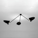 Modern Multi-Arm Adjustable Metal Ceiling Light Fixture
