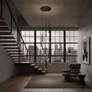 Slender Drop Rod Chandelier