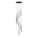 Slender Drop Rod Chandelier
