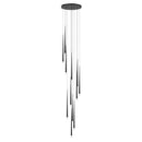 Slender Drop Rod Chandelier