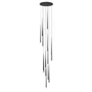 Slender Drop Rod Chandelier