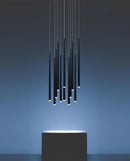 Slender Drop Rod Chandelier