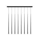 Slender Drop Rod Chandelier