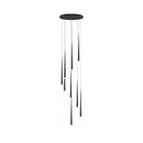 Slender Drop Rod Chandelier
