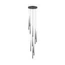 Slender Drop Rod Chandelier