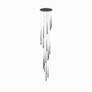 Slender Drop Rod Chandelier
