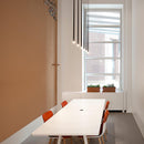 Slender Drop Rod Chandelier