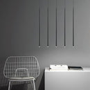 Slender Drop Rod Chandelier
