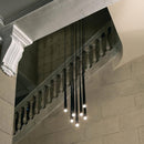 Slender Drop Rod Chandelier