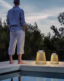 Slatted Outdoor Lantern Light