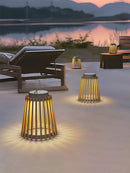 Slatted Outdoor Lantern Light