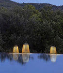 Slatted Outdoor Lantern Light