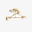 Gold Multi-Arm Sputnik LED Ceiling Light