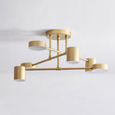 Gold Multi-Arm Sputnik LED Ceiling Light