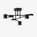 Gold Multi-Arm Sputnik LED Ceiling Light