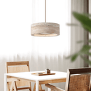 Stone Ring Pendant Light
